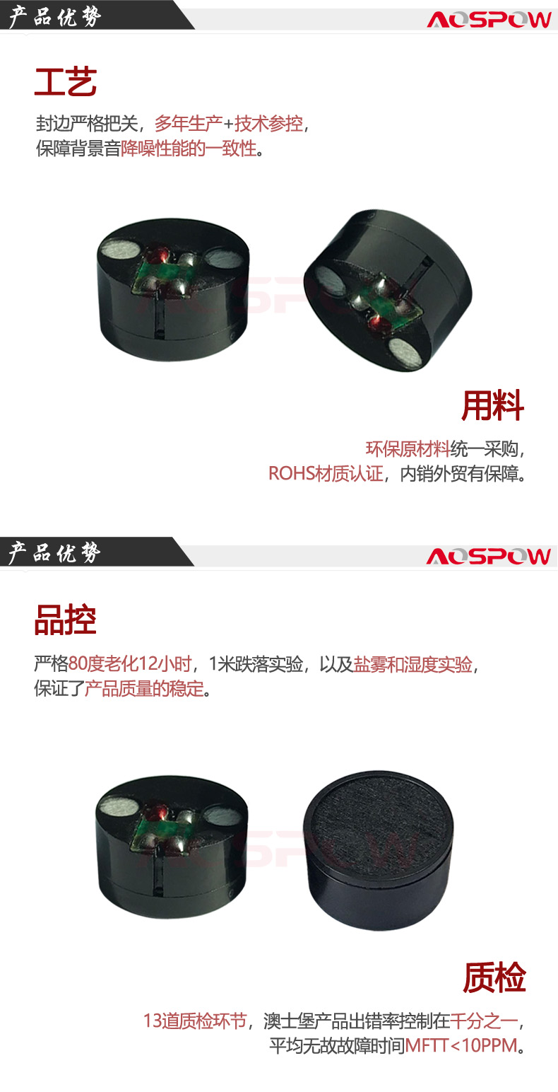19mm動圈咪頭產(chǎn)品優(yōu)勢