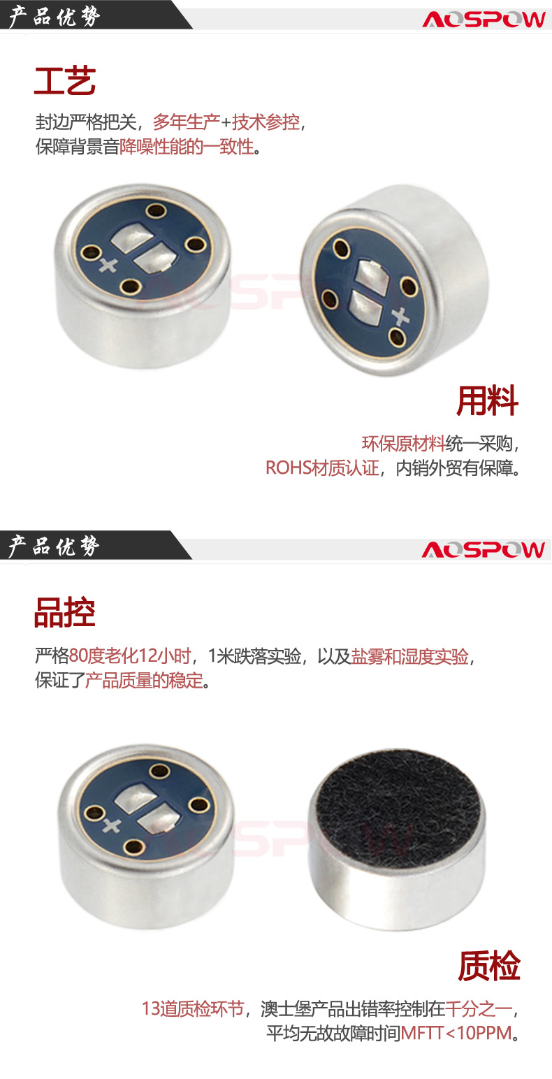 9750鵝頸麥克風(fēng)咪芯產(chǎn)品優(yōu)勢