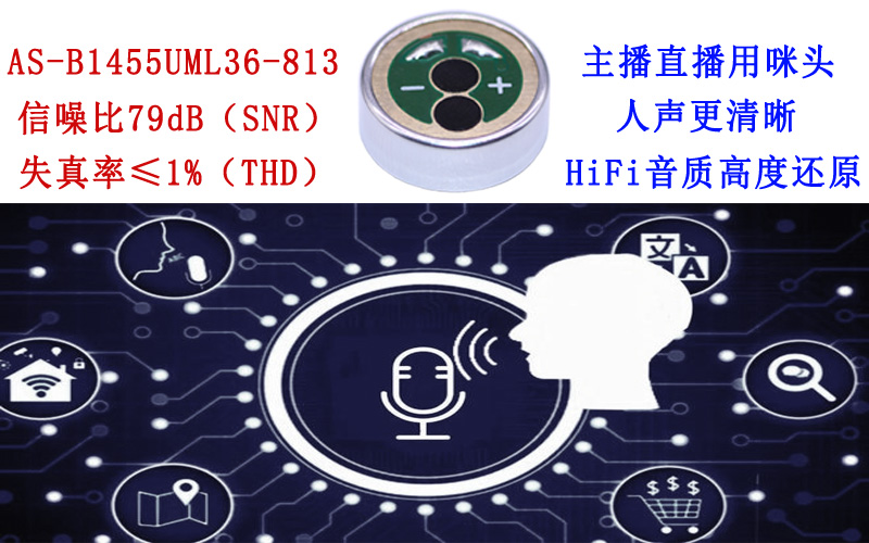 主播直播用咪頭麥克風
